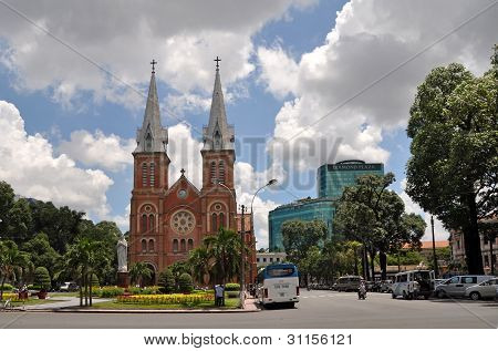 Notre Dame Basilica, Ho Chi Minh City, Vietnam