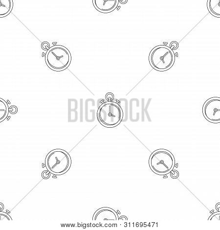 Contraceptive Stopwatch Pattern Seamless Repeat Geometric For Any Web Design