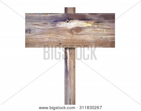 Old Wooden Sign