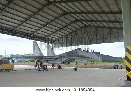 Static Show Sukhoi Aircraft Of The Indonesian Air Force