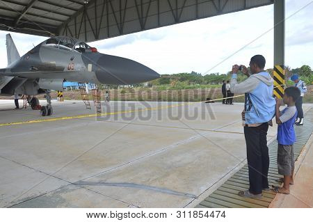 Static Show Sukhoi Aircraft Of The Indonesian Air Force