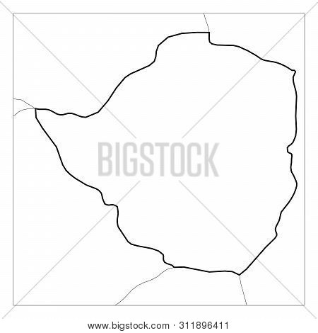 Get Wallpaper Map Zimbabwe Black Vector Photo Free Trial Bigstock For Android Free
