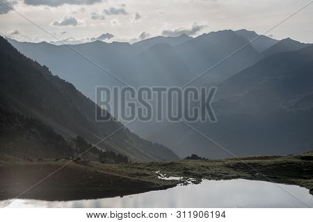 Landscape Of The Parc Natural De La Vall De Sorteny, Pyrenees, Andorra.