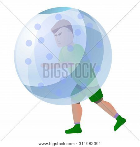 Zorb Player Icon. Cartoon Of Zorb Player Icon For Web Design Isolated On White Background