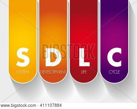 Sdlc - System Development Life Cycle Acronym, Business Concept Background