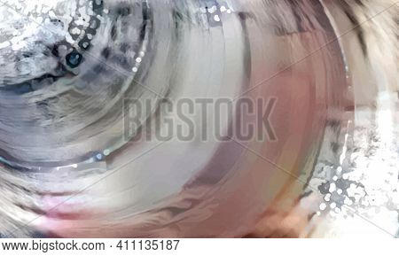 Abstract Background With The Image Of Mother Of Pearl. The Texture Of The Watercolour. Mother-of-pea