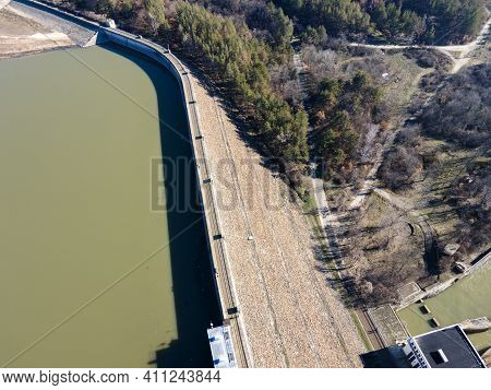 Amazing Aerial View Of Koprinka Reservoir, Stara Zagora Region, Bulgaria