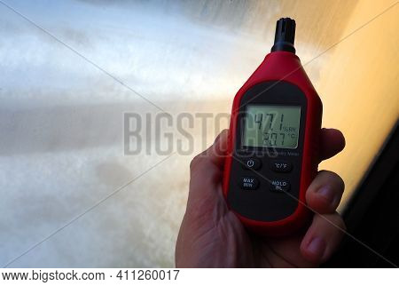 Measurement Of Air Humidity And Indoor Temperature. Various Devices For Measuring The Characteristic