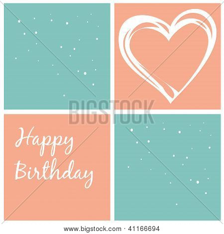 Happy birthday card.