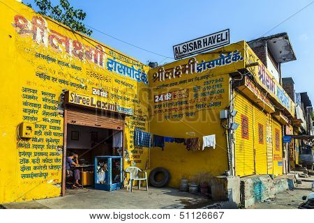 Closed Shops On The Hindi Day Of Rest
