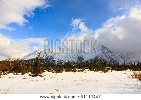 Hala Gasienicowa, Winter Landscape, High Tatra Mountains