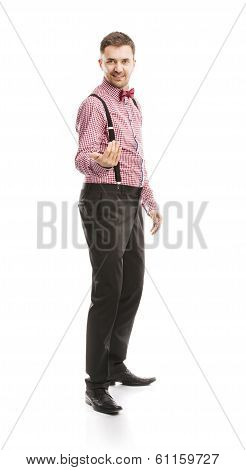 Funny business man