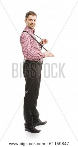 Funny business man