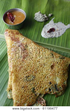 Rava Dosa Is Semolina Based South Indian Pancake.