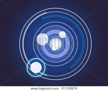 technology blue