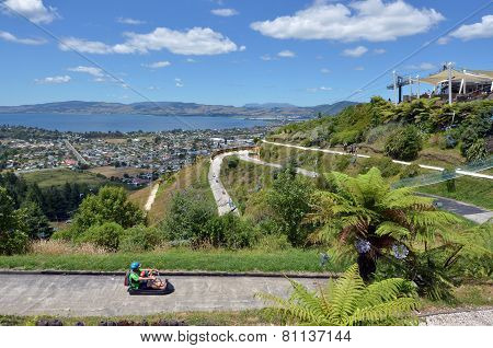 Skyline Rotorua Luge In Rotorua City - New Zealand