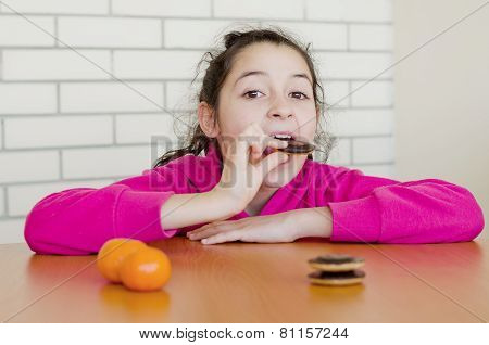 Decision - eating chocolate