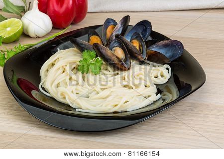 Pasta With Mussels