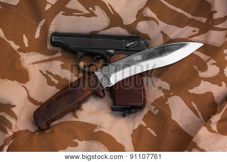 Gun And Knife