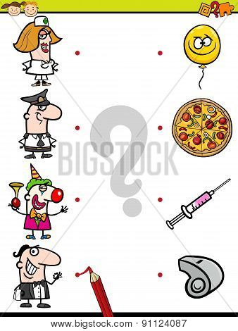 Match Elements Education Game