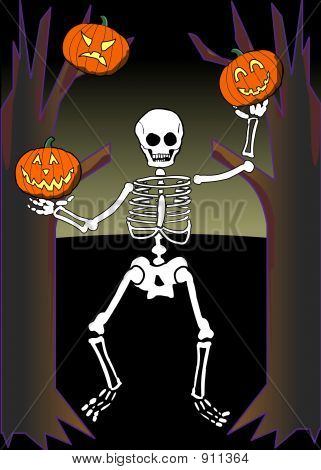 Jugglingskeleton