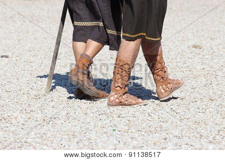 Caligae Ancient Roman Shoes