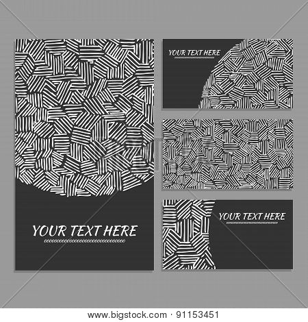 Hand-drawn cards