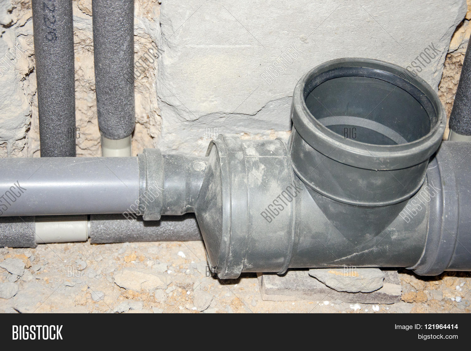 Installing Pipes Water Image & Photo (Free Trial) Bigstock