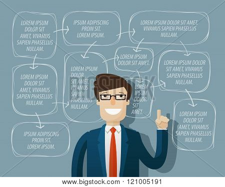 business infographics. vector illustration