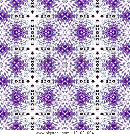 Abstract seamless kaleidoscopic background