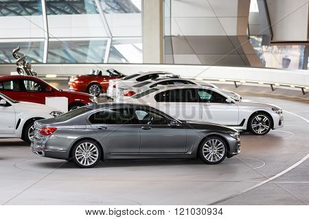 Bmw Cars On The Exibition