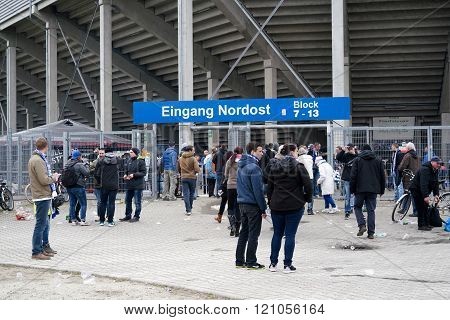 football fans
