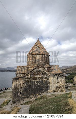 Sevanavank monastery. Lake Sevan, Armenia