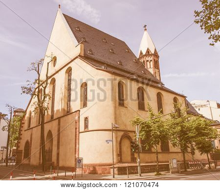 St Leonard Church Frankfurt Vintage