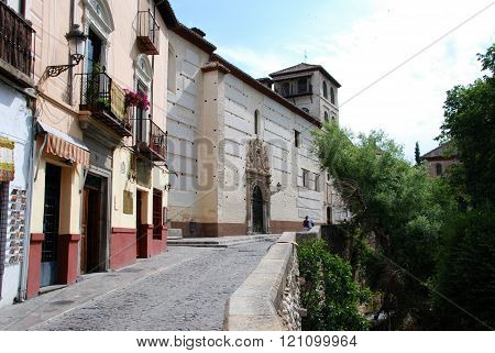 Carrera del Darro in the Albaicin, Granada.