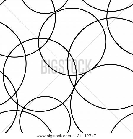 Seamless abstract geometric pattern.