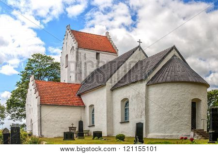 Ravlunda Church In Sweden