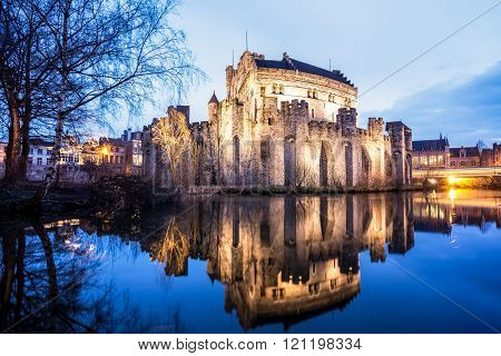 Gravensteen From Ghent