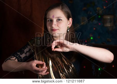 Young Girl On  Ugadi