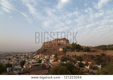 Jodhpur city in Rajasthan, India
