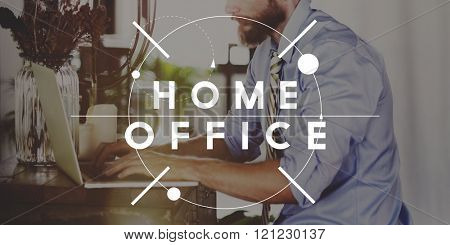 Home Office Business Wokrplace Residence Living Concept