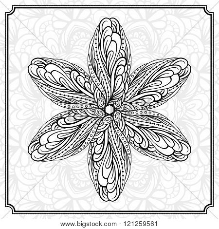 Abstract round design element
