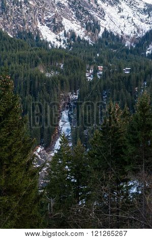Krimml waterfall
