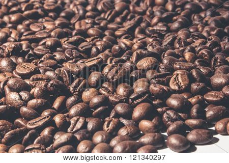 roasted coffee beans