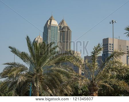 the Promenade of abu Dhabi in the uae