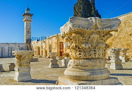 The Ancient Ruins On The Temple Mount
