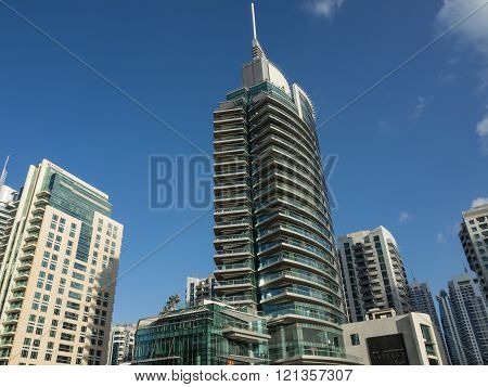 the City of Dubai in the united arabian emirates