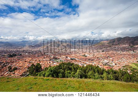 Cusco Aerial View
