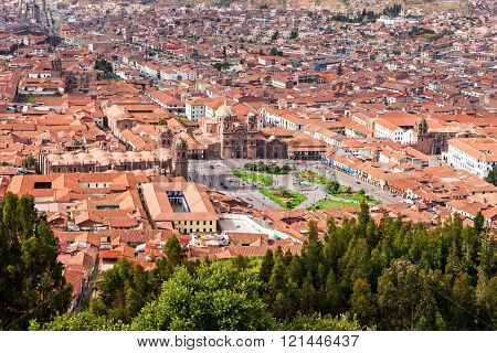 Cusco Aerial View