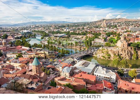 Tbilisi Aerial View